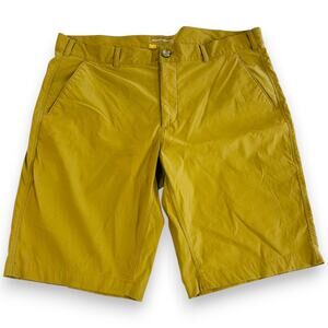 Eddie Bauer Mens 38 Shorts Travex Flexion Amphib Caramel 12" Inseam